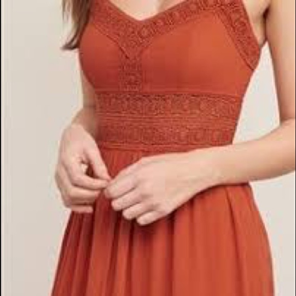 Abercrombie and Fitch lace skater dress M